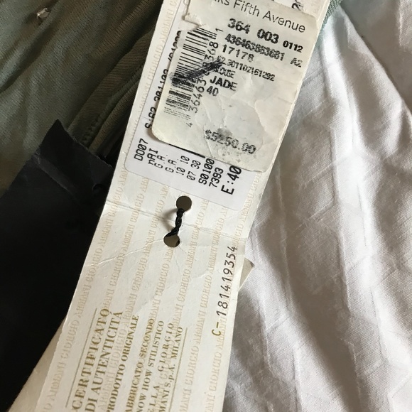 Giorgio Armani Jade Beaded Crop Top - Picture 4 of 8